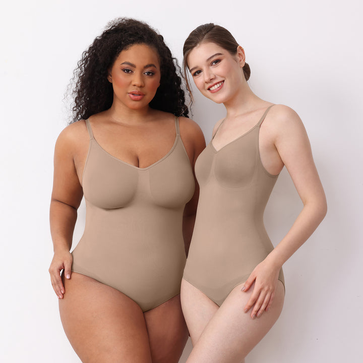 Women’s Sculpting Shapewear Bodysuit Waist Trainer Body Shaper