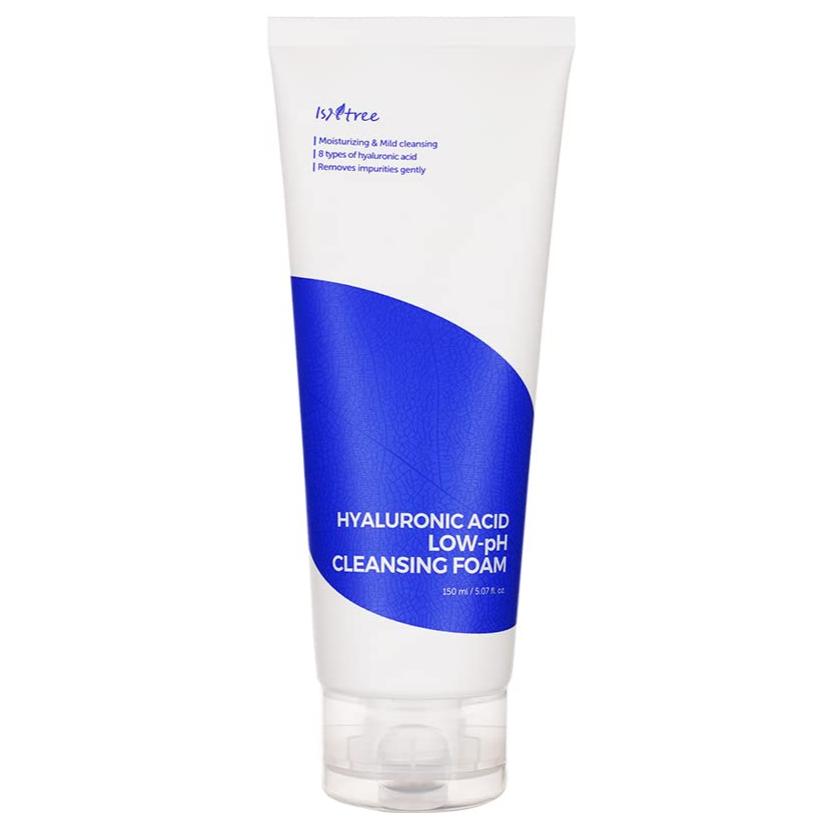 ISNTREE Hyaluronic Acid Low PH Cleansing Foam (150ml) - Kiyoko Beauty