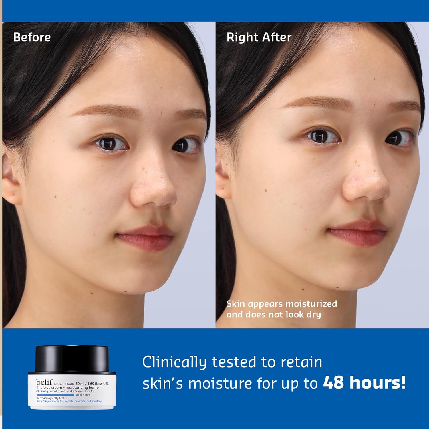 belif The True Cream Moisturizing Bomb (50ml) - Kiyoko Beauty