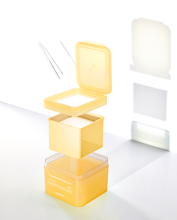 MEDIHEAL Vitamide Brightening Pad (100pcs) - Kiyoko Beauty