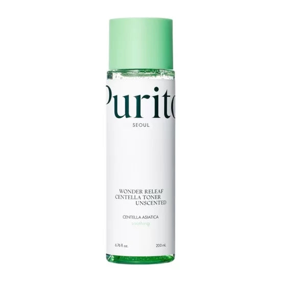 PURITO Wonder Releaf Centella Toner Unscented (200ml) - Kiyoko Beauty