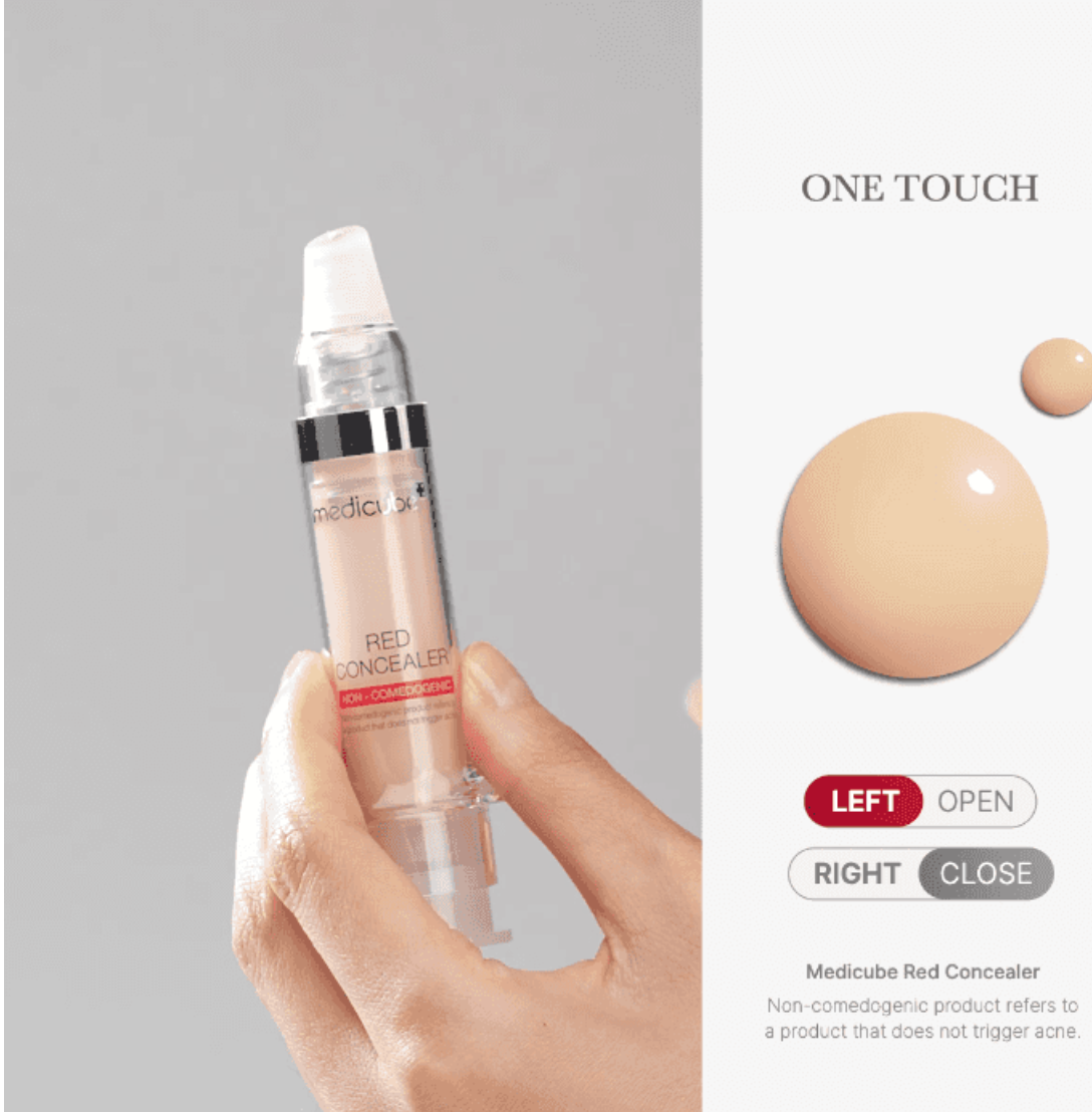 Medicube Red Concealer | High Coverage Concealer | Iamskin.com