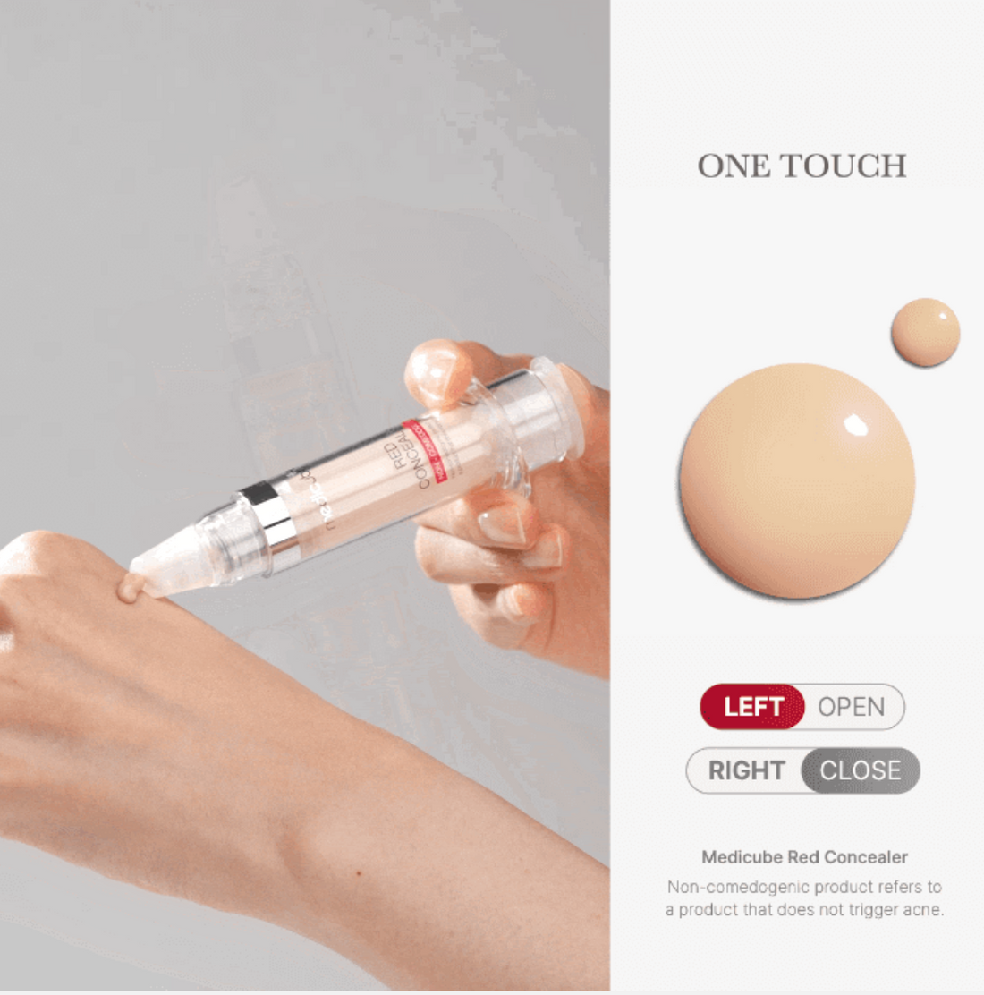 Medicube Red Concealer | High Coverage Concealer | Iamskin.com