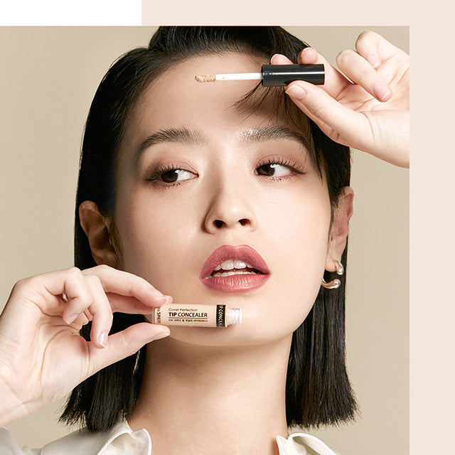 The SAEM Cover Perfection Tip Concealer (6.5g) - Kiyoko Beauty