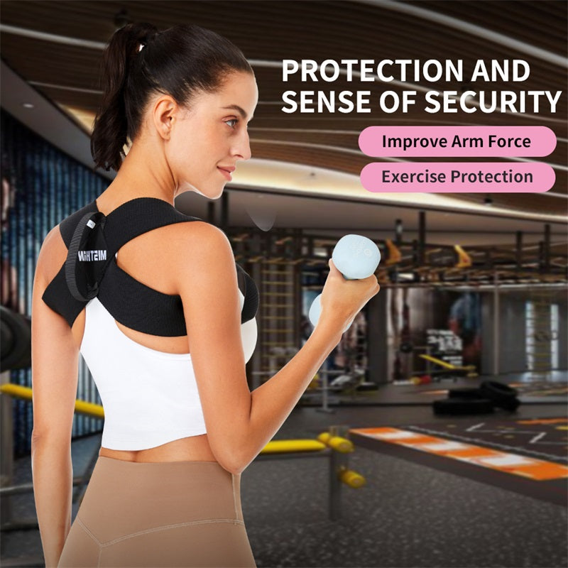 Back Support Belt Clavicle & Spine Posture Corrector for Shoulder and Lumbar Alignment