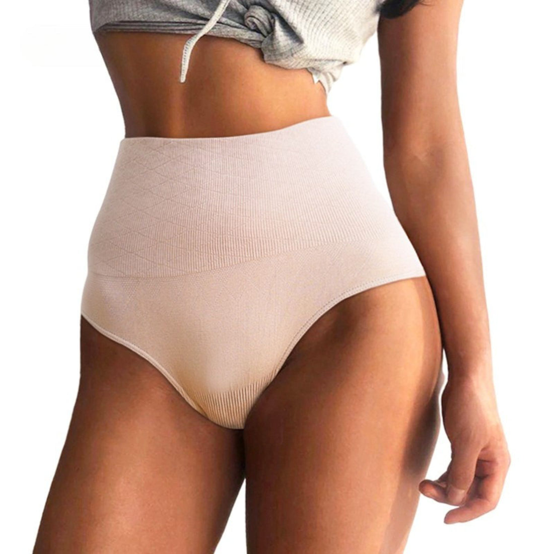 Body Tummy Shapewear Stage 2 Thong High Waist Trainer Slimness Shaper