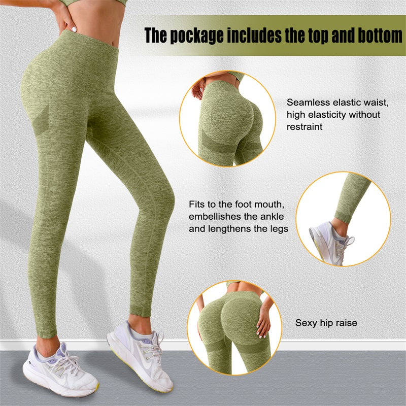 Butt Lifter Leggings Tummy Control Push-Up Gym Yoga Pants