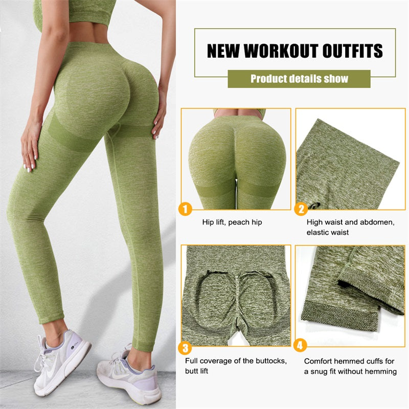 Butt Lifter Leggings Tummy Control Push-Up Gym Yoga Pants