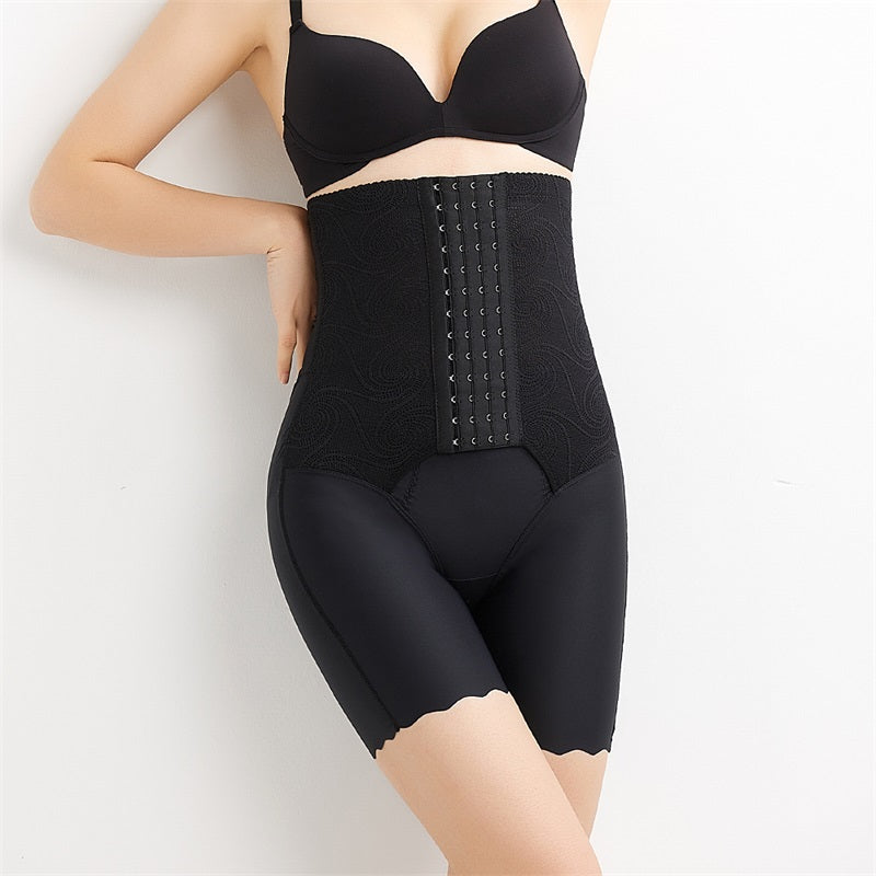 Custom Tummy Control Corset Bodysuit with Butt Lifter & Waist Trainer Support