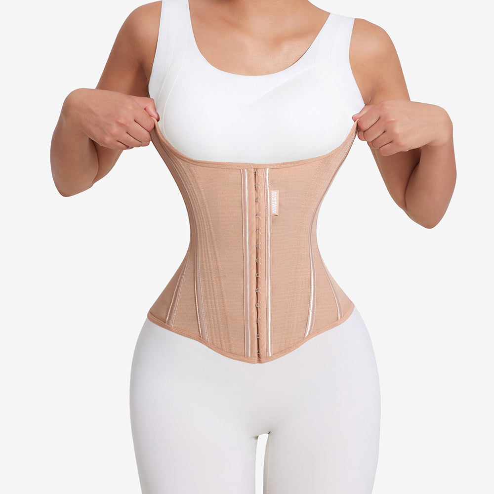 Double Cincher Corset Belt Wrap Girdle Shapewear Tummy Control Waist Trainer Shaper