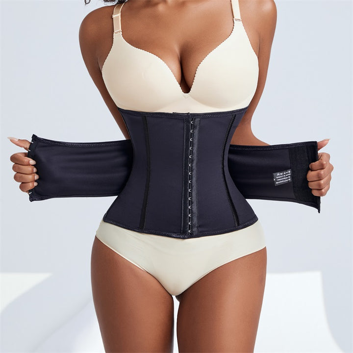 High Quality Double Belt Full Body Waist Trainer Shaper Plus Size