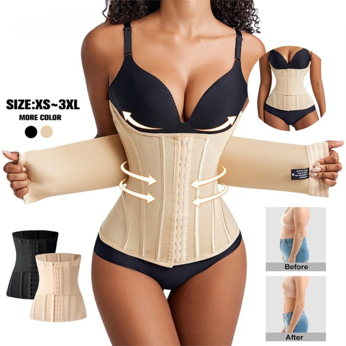 High Quality Double Belt Trimmer Wrap Corset Waist Trainer Shaper