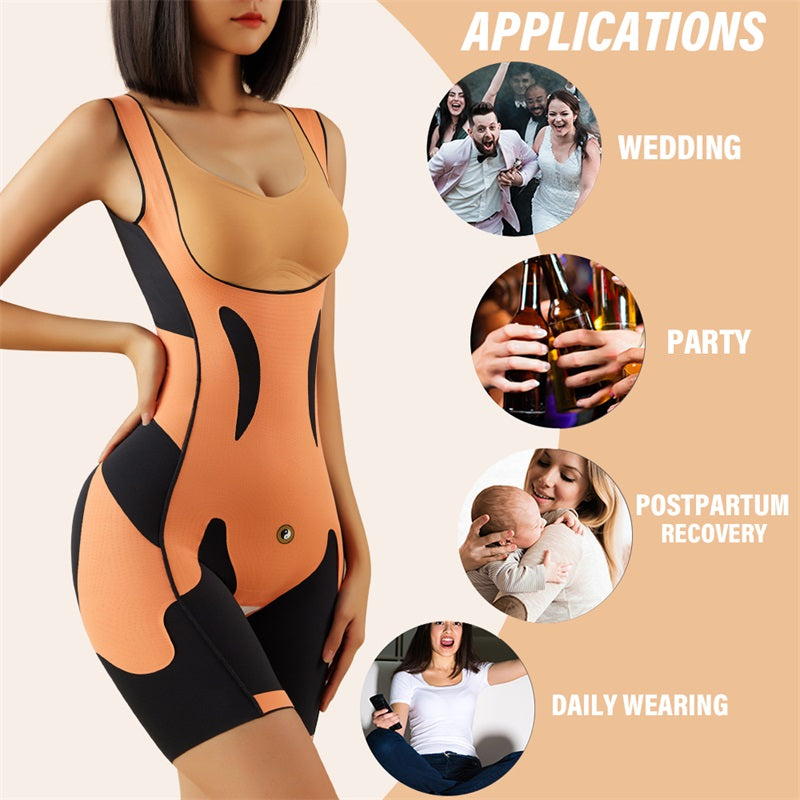 High-Quality Slimming Full Body Shapewear Jumpsuit Waist Trainer Bodysuit