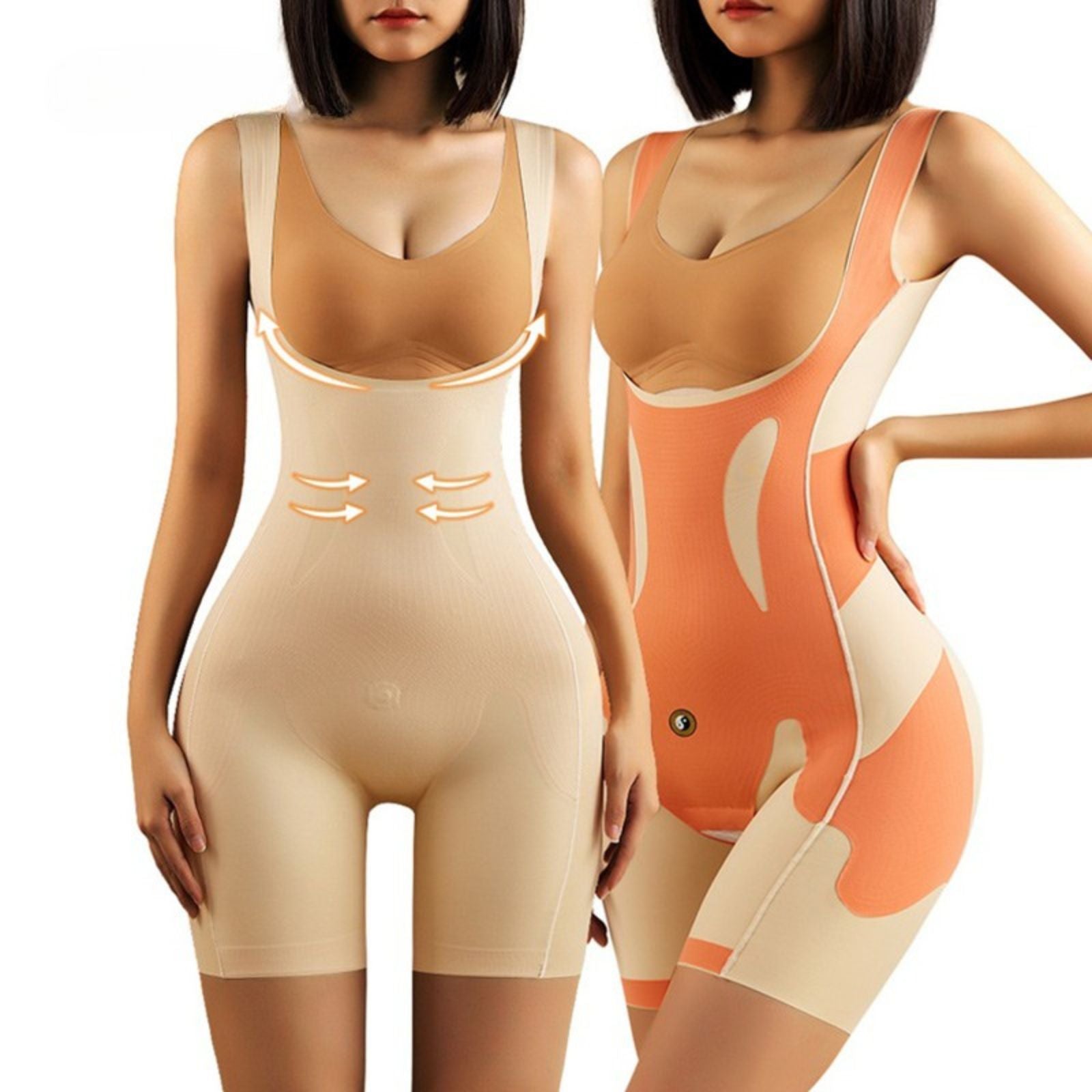 Waist Trainer Jumpsuit | Slimming Jumpsuit | Iamskin.com