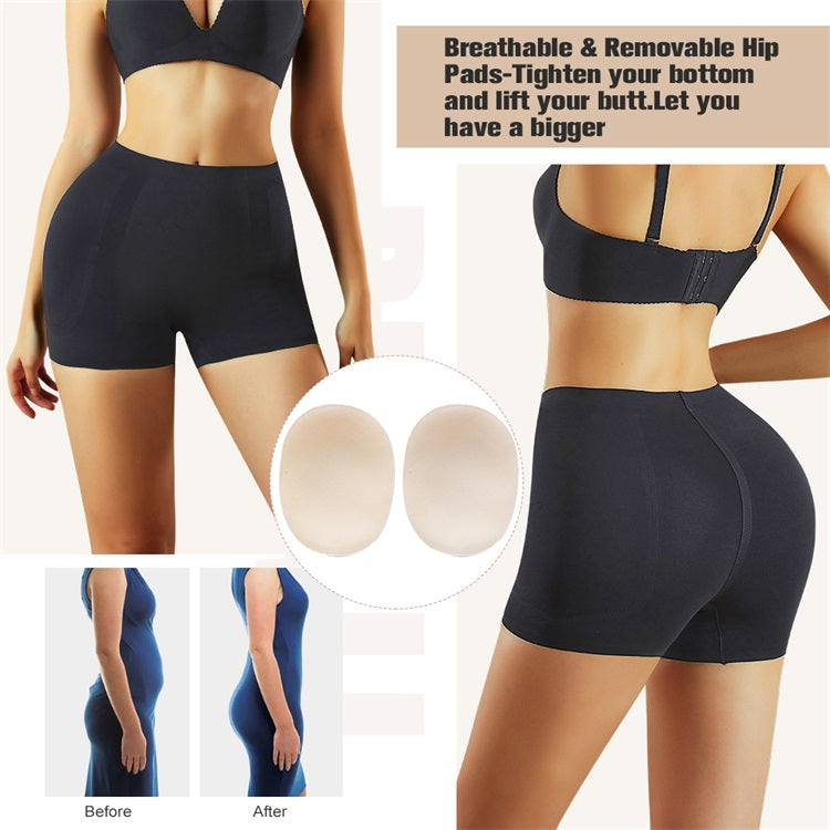 High Waist Butt Lift Shapewear with Hip Padding & Tummy Control for Women