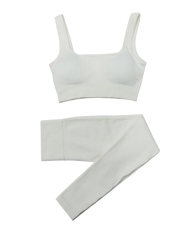 High Waist Fitness Seamless Shorts Sports Workout and Bra Sets Wear