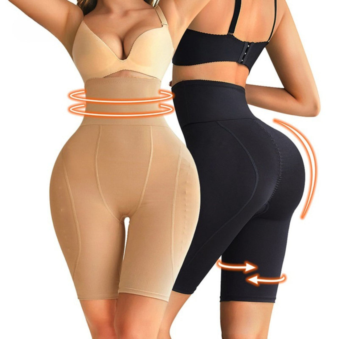 High Waist Padded Butt Lifter Shapewear Hip Enhancer Control Panties
