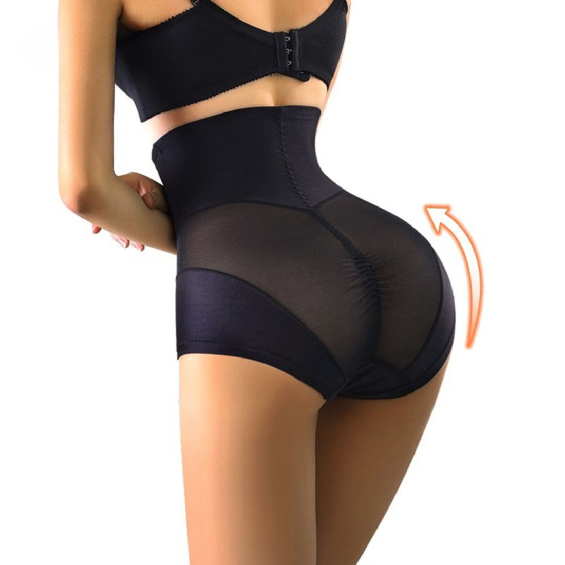 High Waist Slimming Shapewear Panty Full Body Zipper Control Trainer Shaper