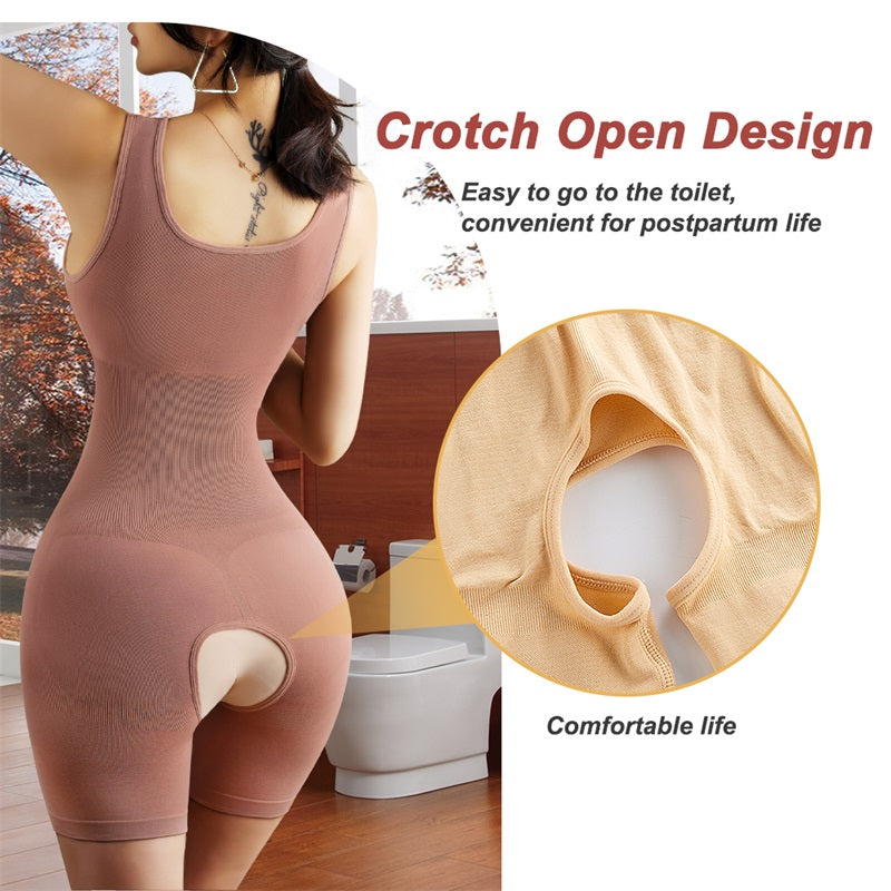 High Waist Tummy Control Thigh Slim Shaper Bodysuit Shapewear for Women