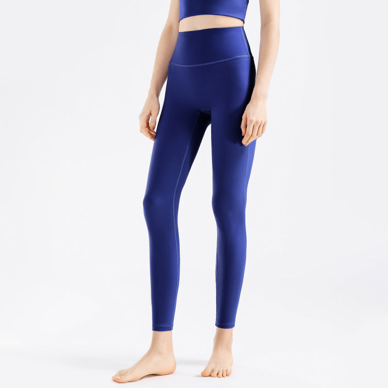 Icy High Waist Booty Lifting Scrunch Leggings Plaid Yoga Pants