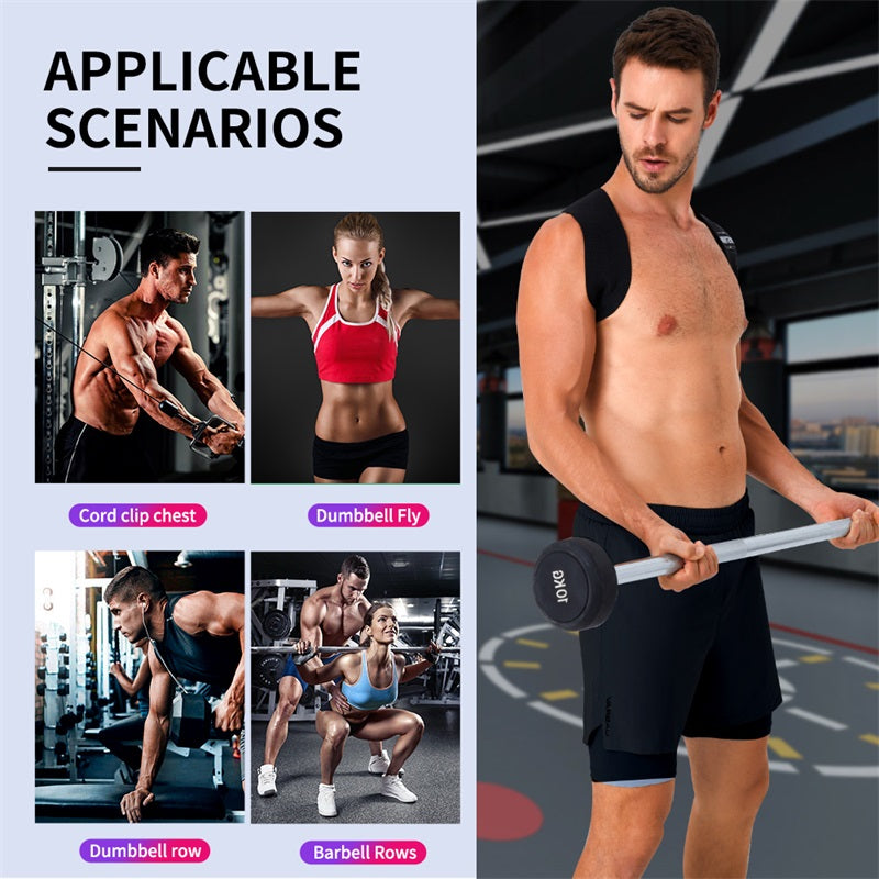 Men’s Posture Corrector Back Brace Spine and Shoulder Support Belt