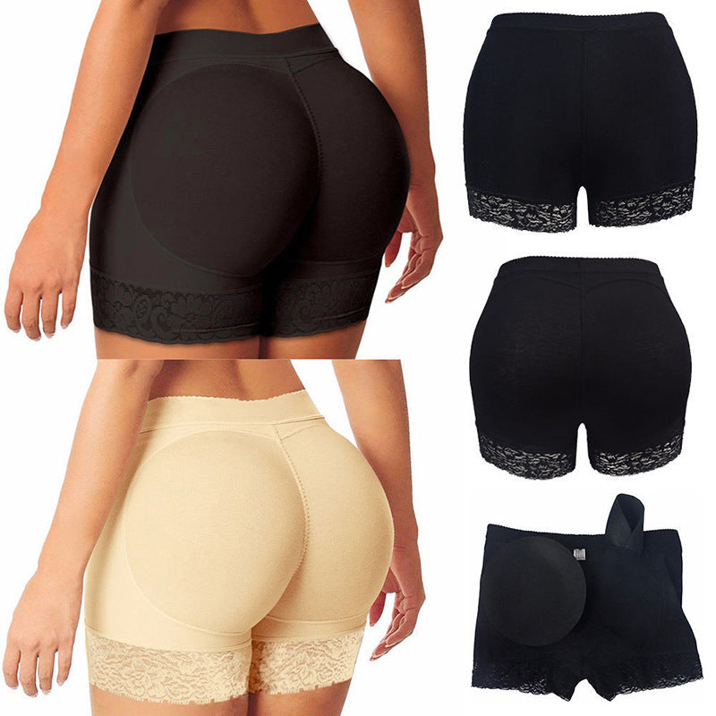 Padded Buttocks Butt Lift Slimming Shapewear Tummy Control Waist Panties