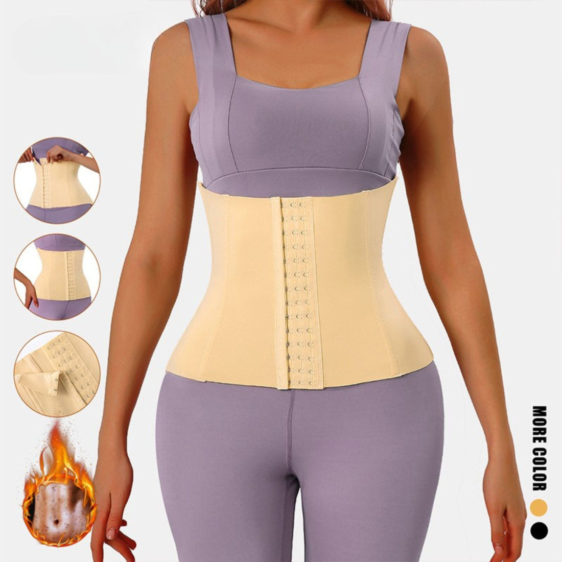 Plus Size Full Body Waist Trainer Light Control Tummy Slimming Shaper