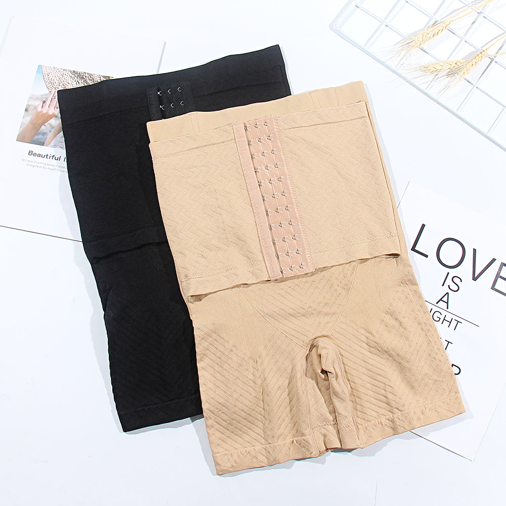 Plus Size Mid Thigh Shapewear Tummy Control Waist Trainer & Butt Lifter