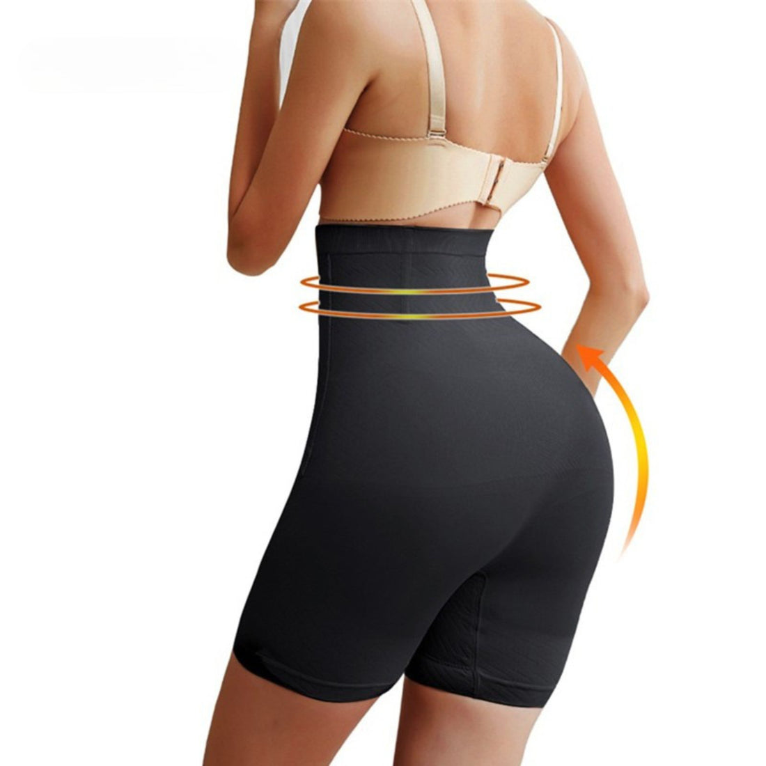 Plus Size Mid Thigh Shapewear Tummy Control Waist Trainer & Butt Lifter