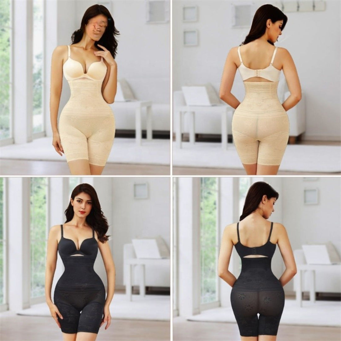Plus Size Panty Seamless Full Body Corset Tummy Control Shaper Wear Thigh