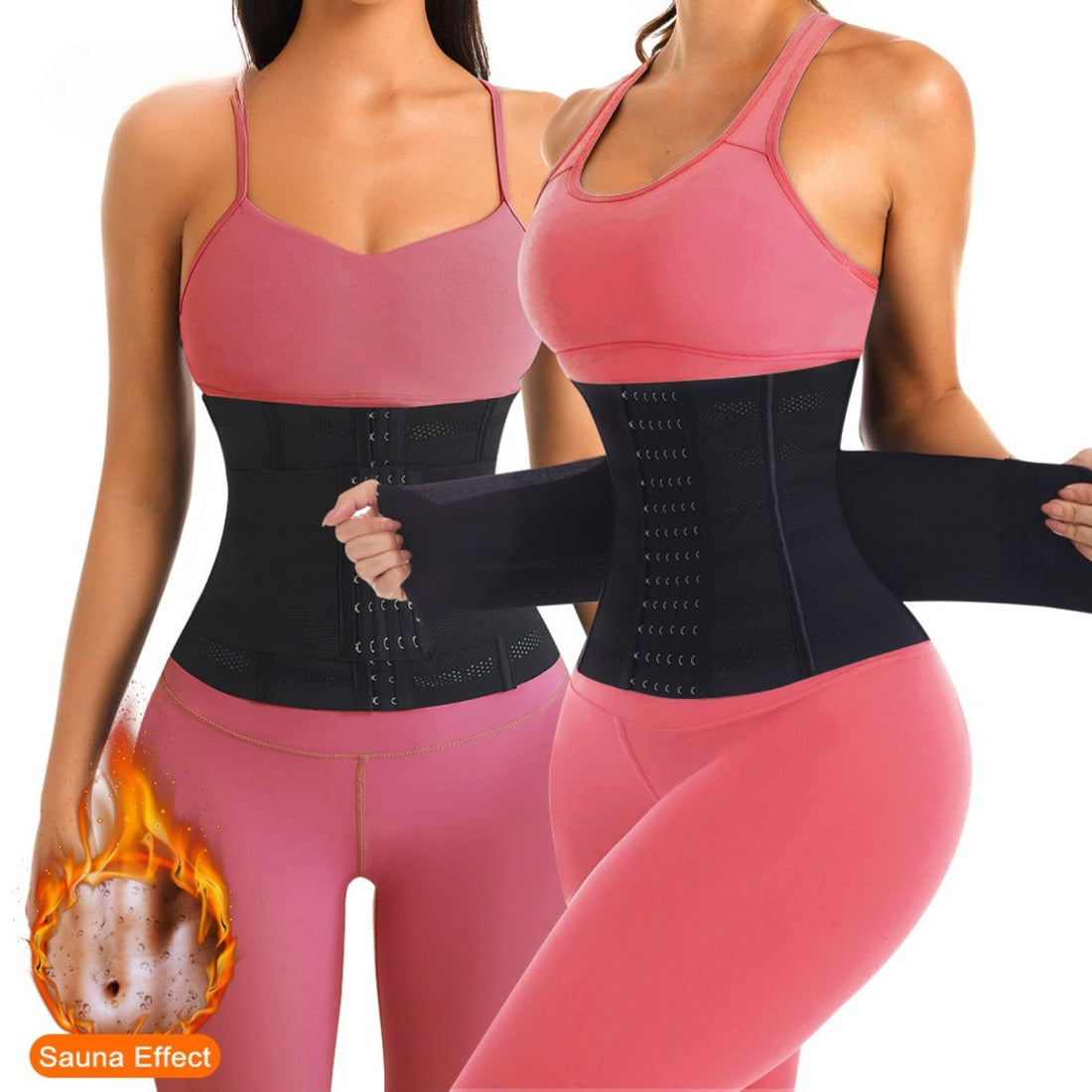 Plus Size Waist Trainer Shapewear Tummy Control Body Shaper Waist Cincher