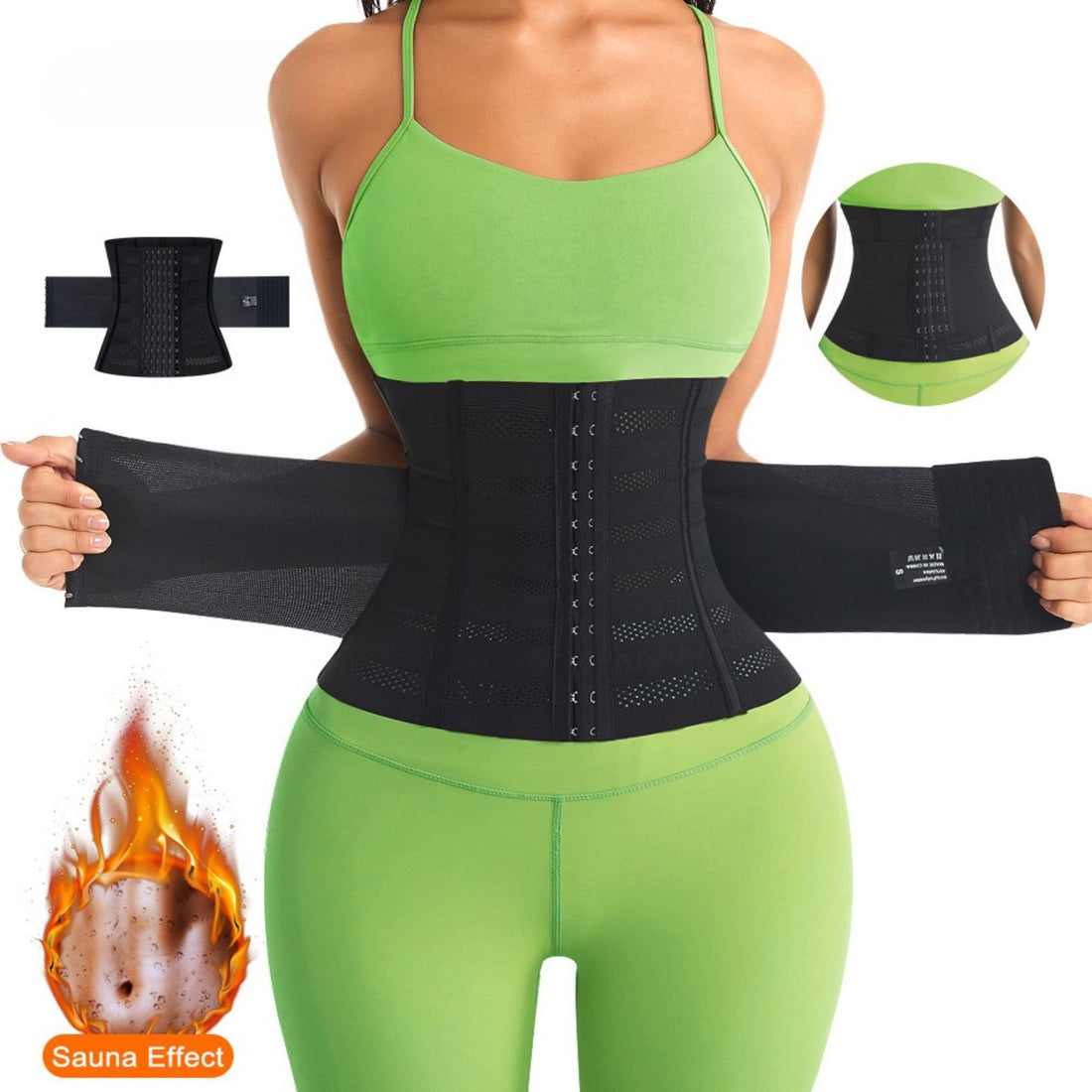 Postpartum Belly Band Waist Trainer Wrap Belt Tummy Control Cincher Body Shaper