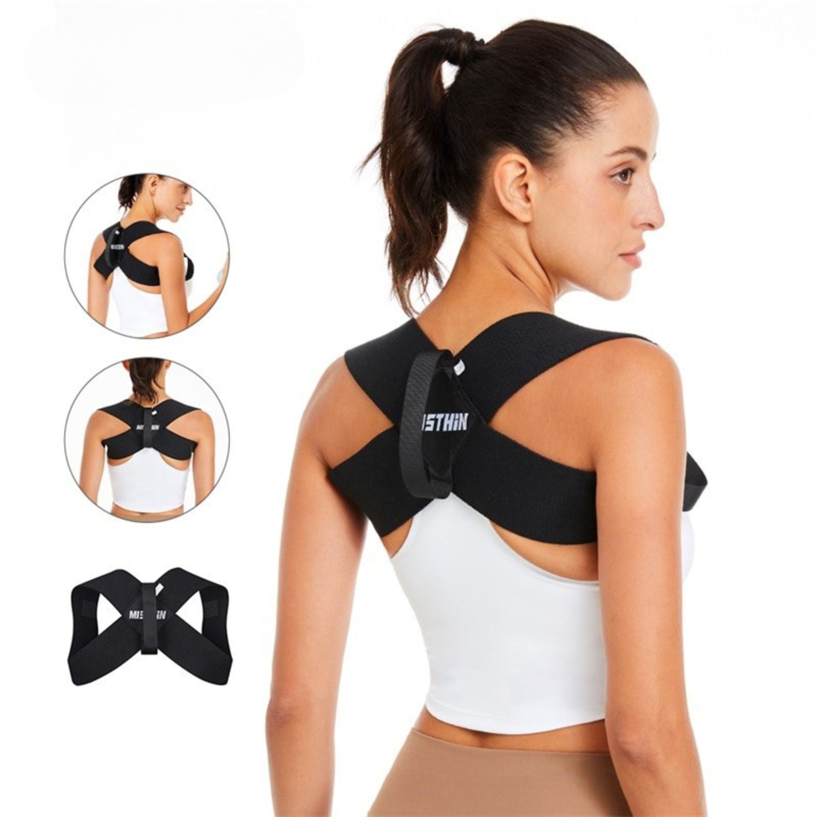 Posture Corrector Support Belt Clavicle & Spine Straightener Back Brace Shapewear