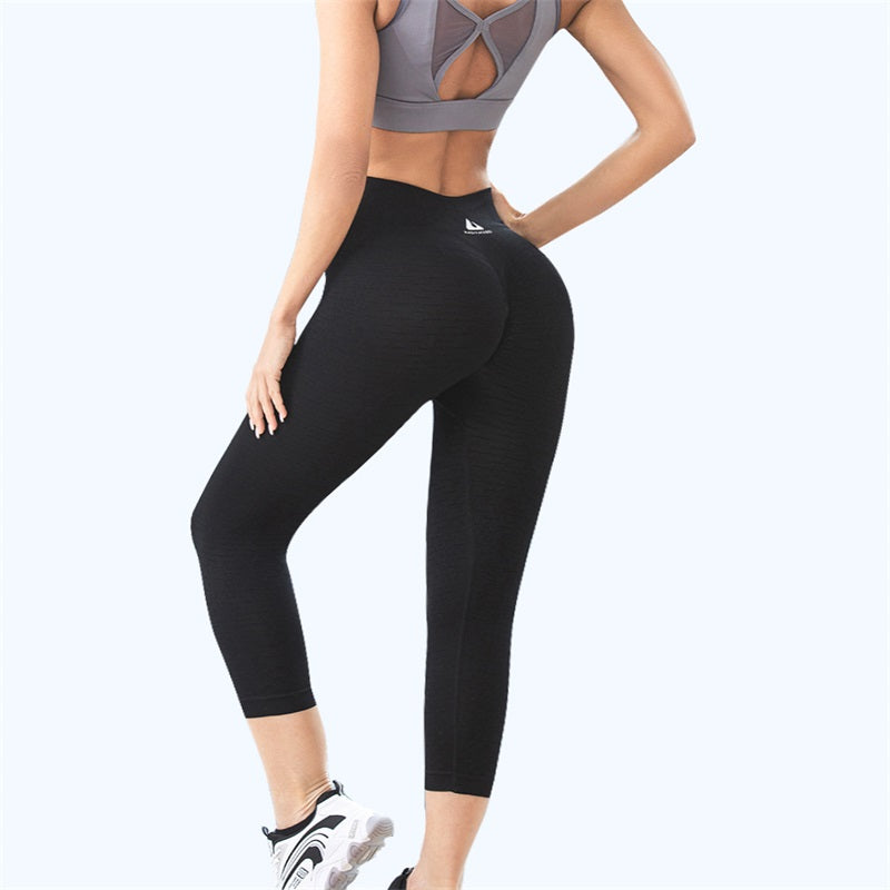 Push-Up Scrunch Butt Lift Yoga Leggings Seamless Fitness Gym Pants