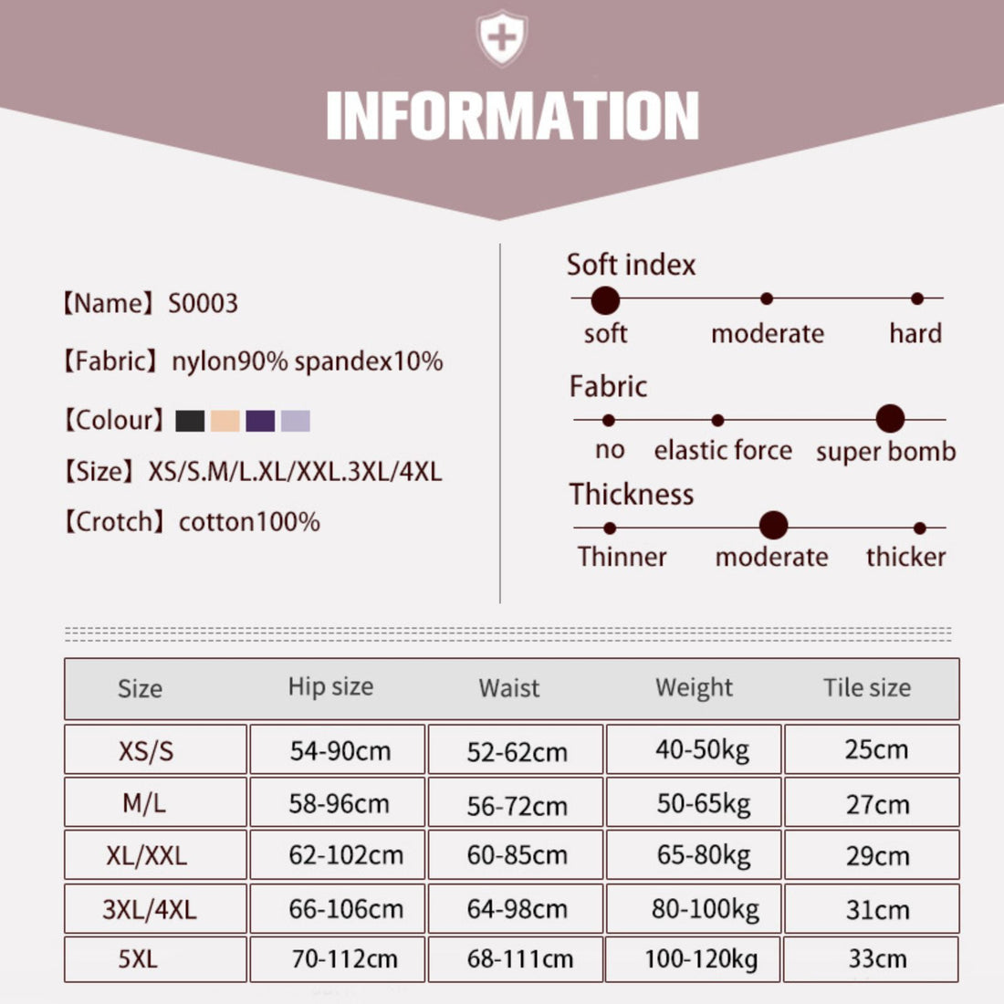 Seamless High Waist Slimming Panty Body Shaper Underwear