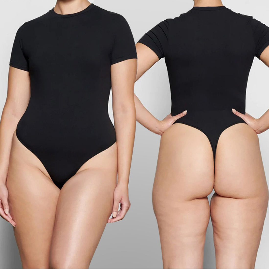 Shoulder Strap Seamless Corset Full Body Thong Tummy Control Shaper