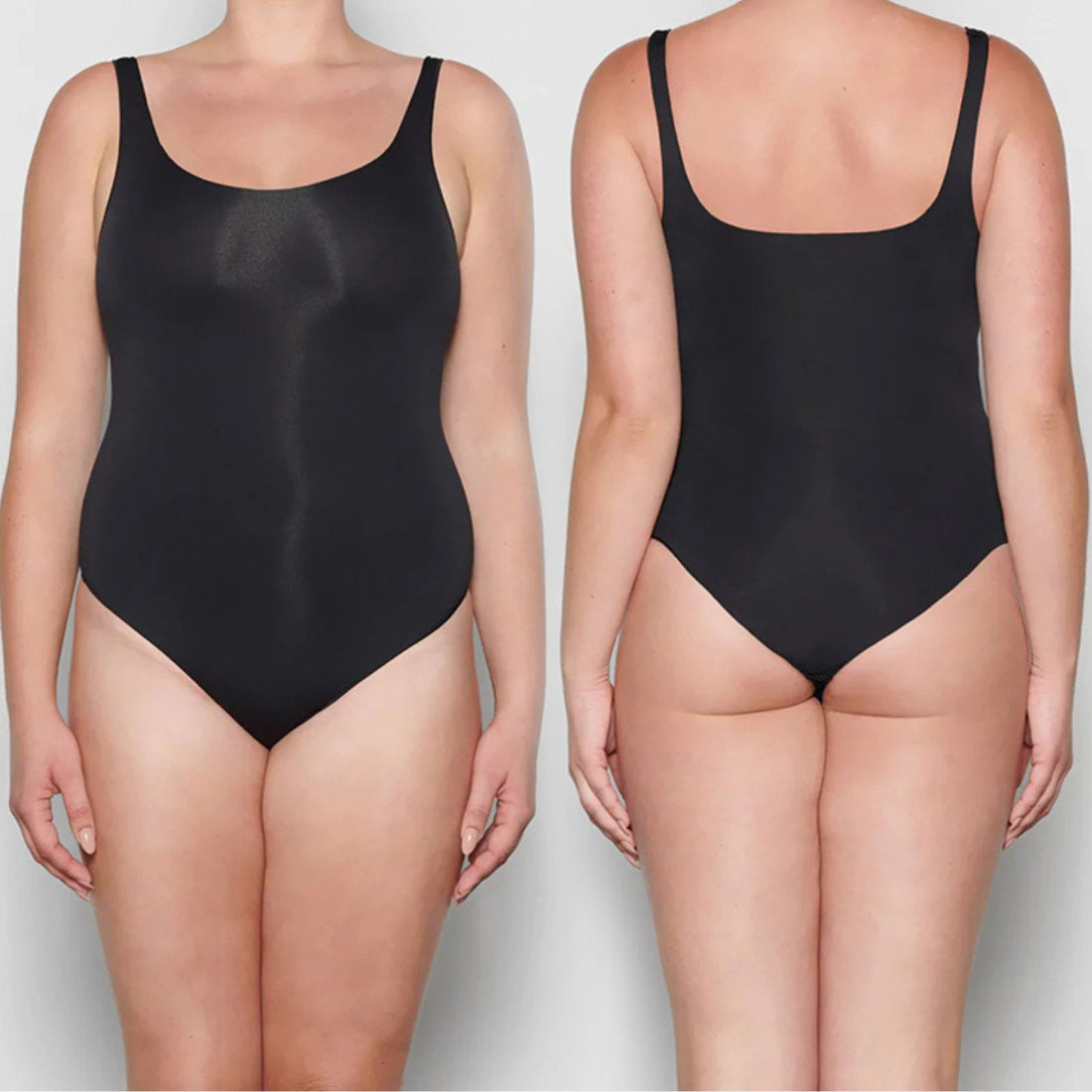 Shoulder Strap Seamless Corset Full Body Thong Tummy Control Shaper