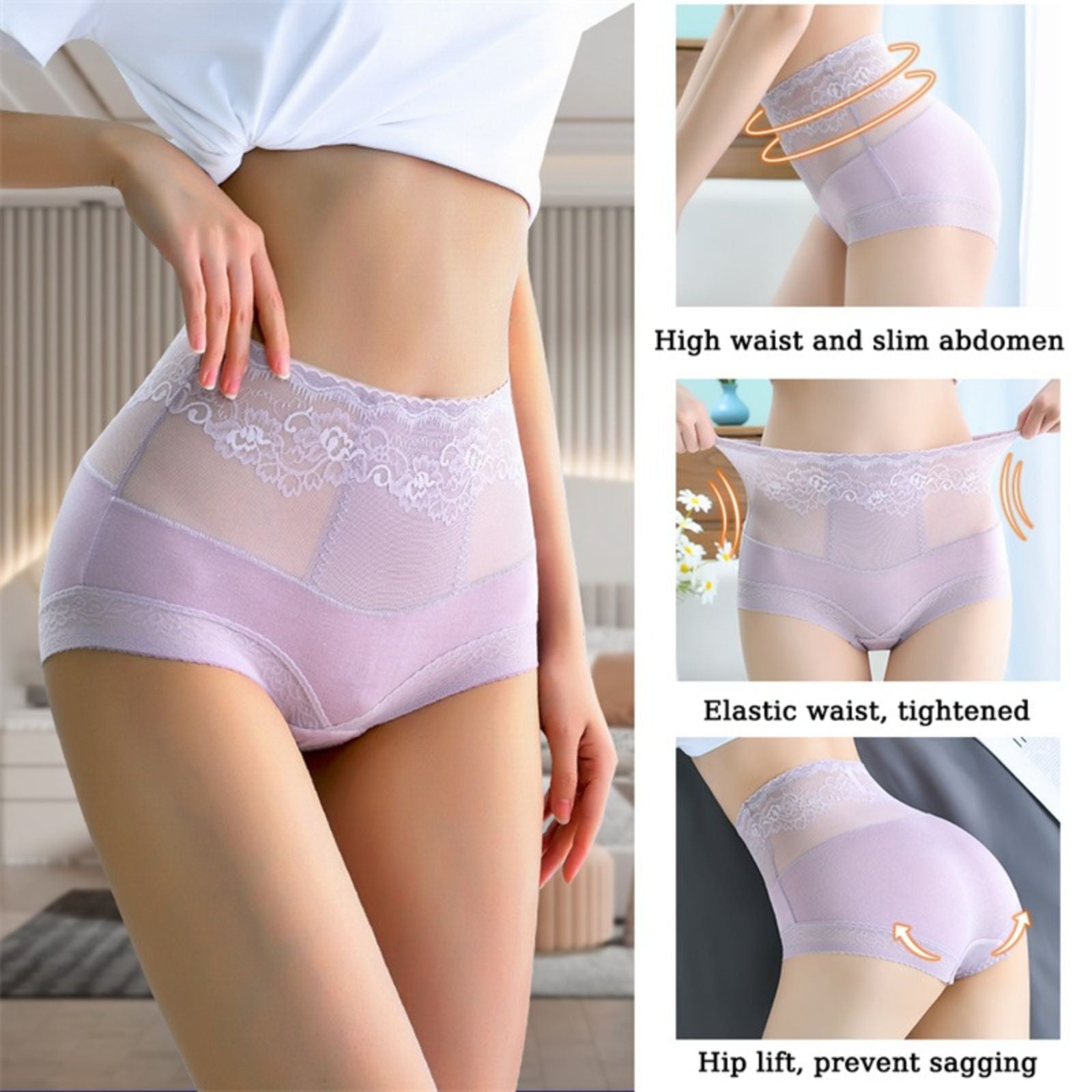 Slim Body Panties Shaper High Waist Trainer Underwear Shapewear