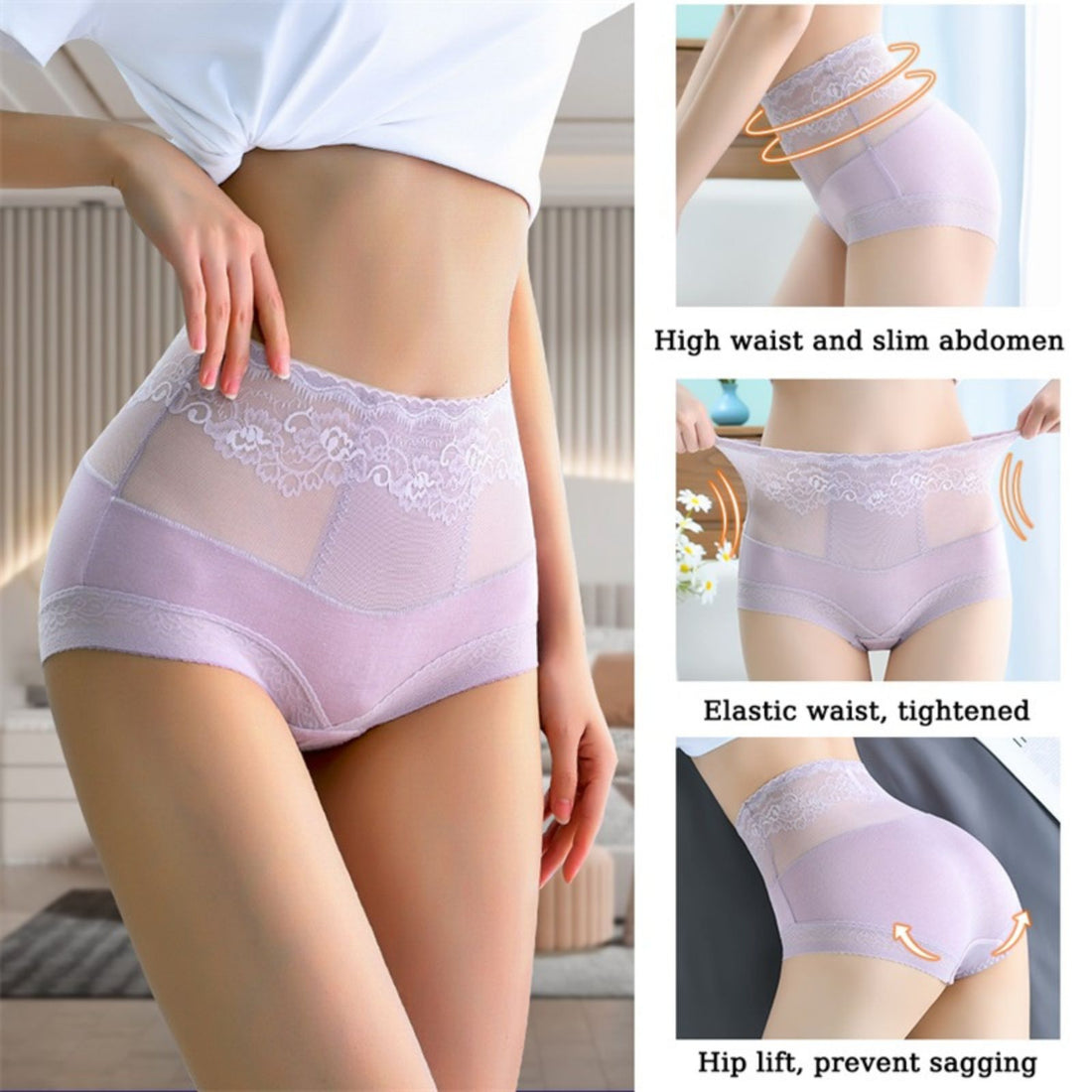 Slim Body Panties Shaper High Waist Trainer Underwear Shapewear
