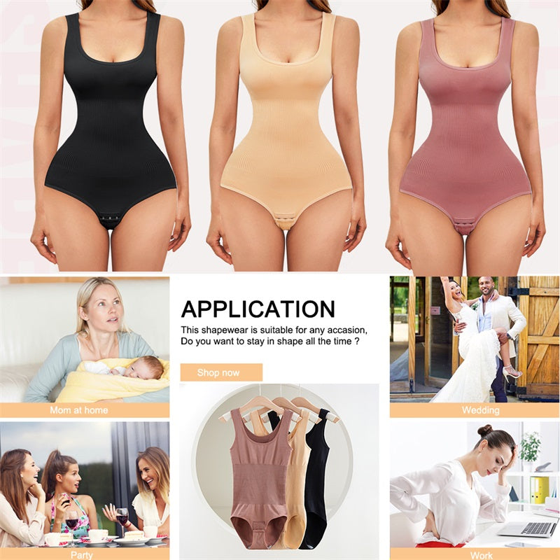 Slimming Compression Bodysuit Shapewear for Women High Waist Trainer