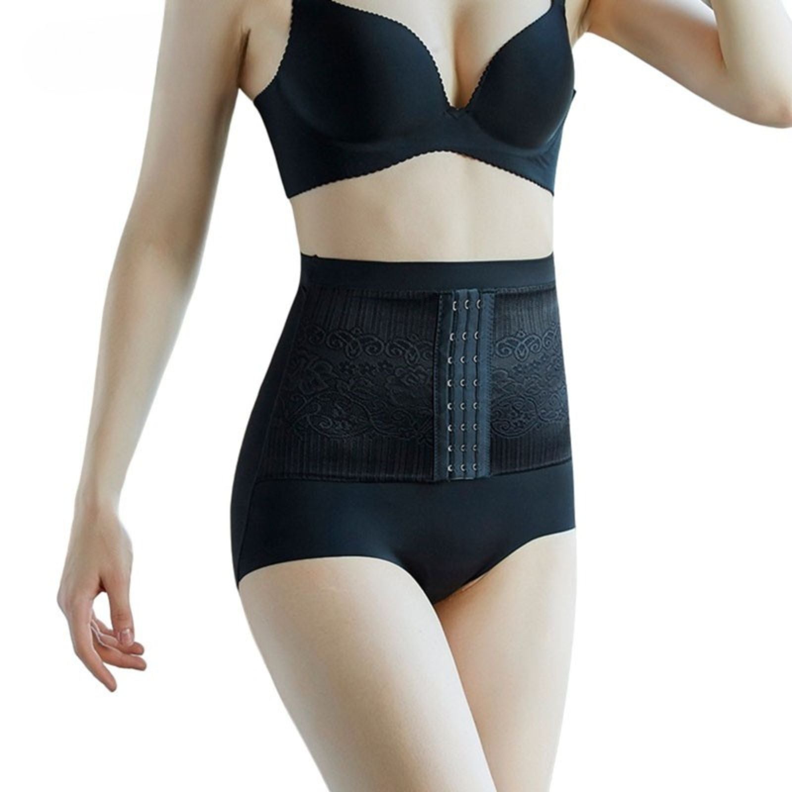 Slimming High Waist Corset Shapewear Plus Size Tummy Control Waist Trainer Panties