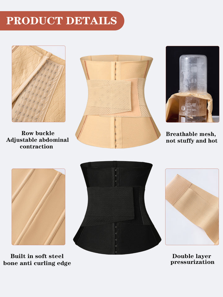 Sweat Belt Waist Trimmer Fitness Shaper Slimming Belt Waist Control