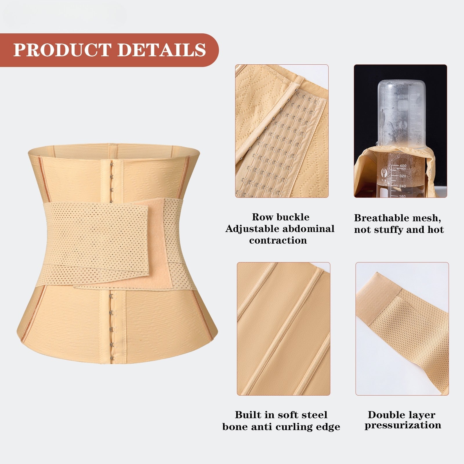 Top-Selling Colombian Fajas Shapewear Bodysuit Waist Trainer Corset