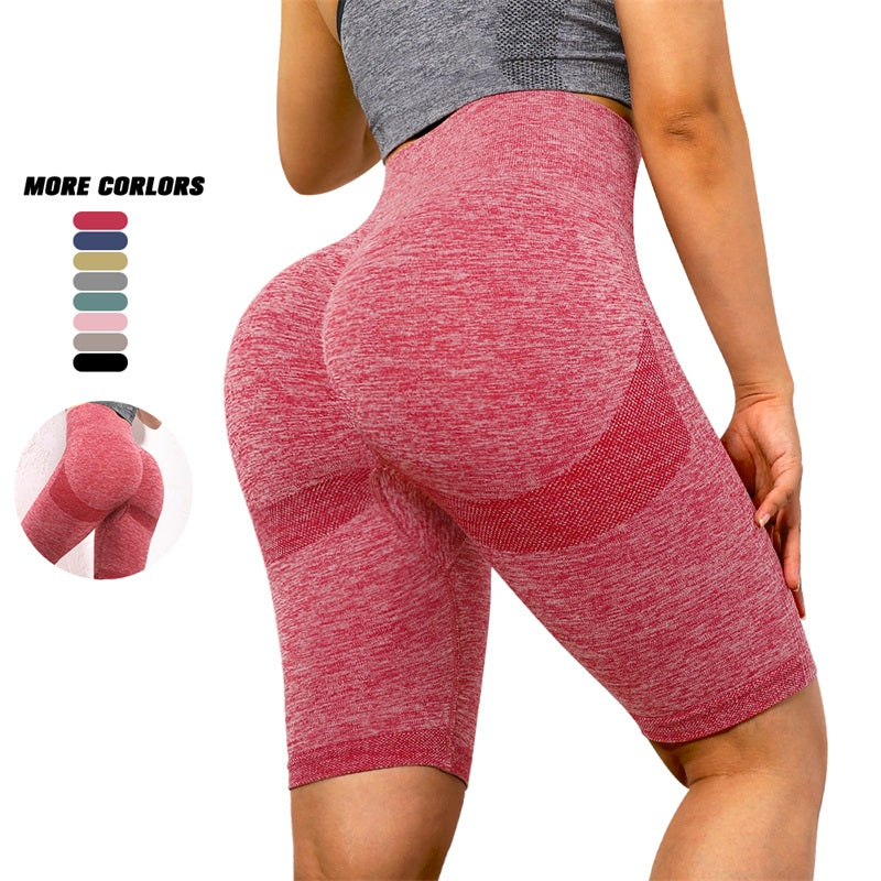 Tummy Control Fitness Gym Shorts Butt Lifter Yoga Leggings