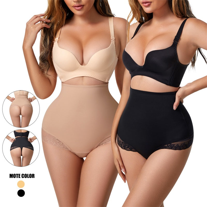 Tummy Control Thigh Panties Lace Butt Lift Underwear High Waist Trainer Shaper