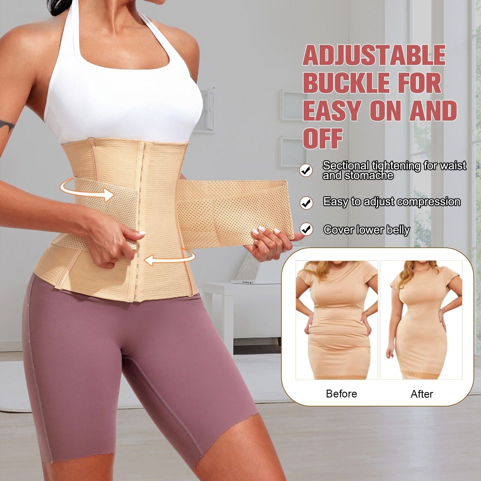 Waist Trainer Belt | Waist Trimmer Belt | Iamskin.com