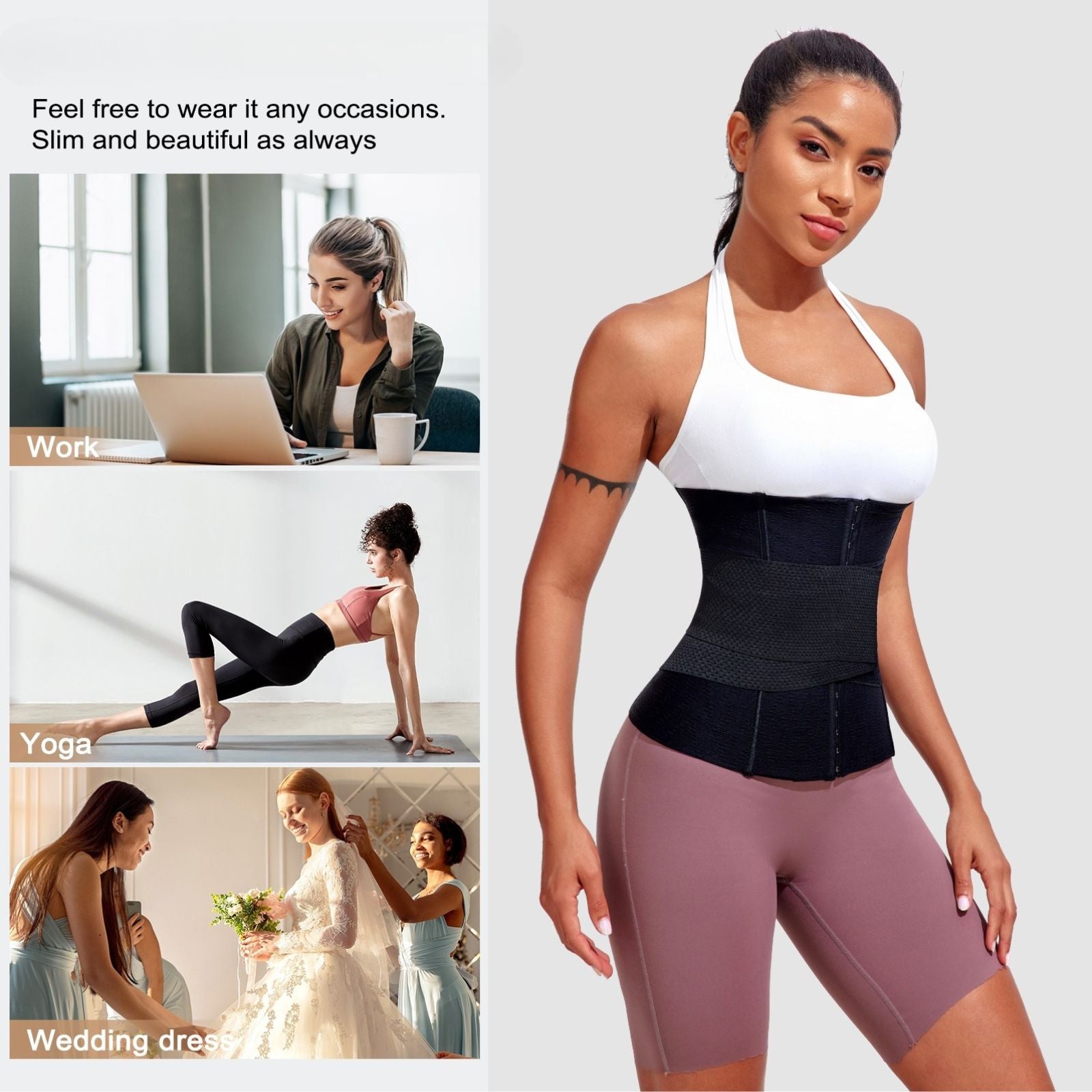 Waist Trainer Belt | Waist Trimmer Belt | Iamskin.com