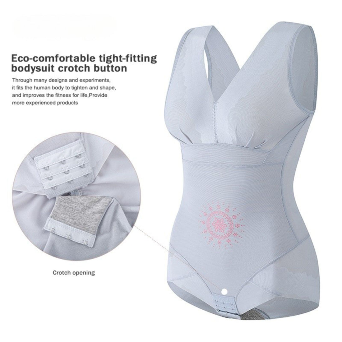 Waist Trainer Shapewear Tummy Control Shaper Bodysuit With Butt Lifter