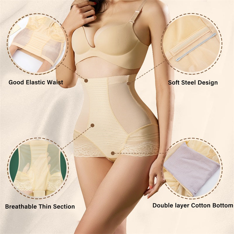 Women High Waist Trainer Shapewear Leggings Jumpsuit Panties Tummy Slim