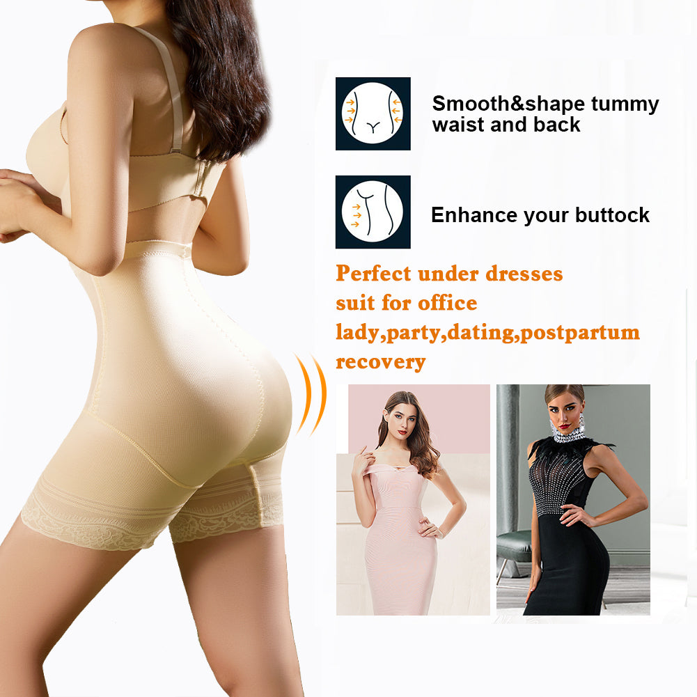 Women’s Plus Size Body Shapewear High Waist Trainer Tummy Control